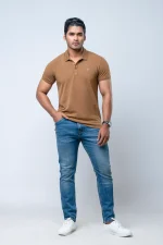 Regular Fit Solid Polo Shirt - Image 2
