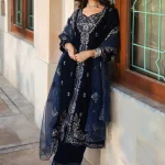 3 Piece - Embroidered Suit